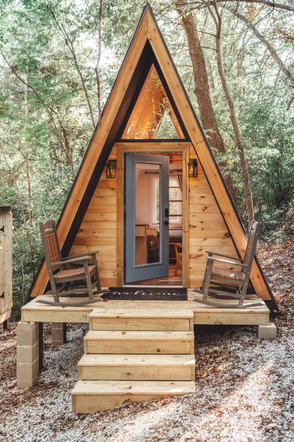 Apartament Blue Brambler Glamping A-Frame Rockbridge Zewnętrze zdjęcie