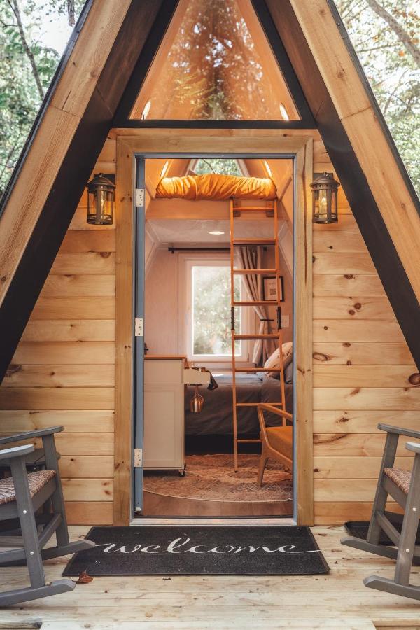 Apartament Blue Brambler Glamping A-Frame Rockbridge Zewnętrze zdjęcie