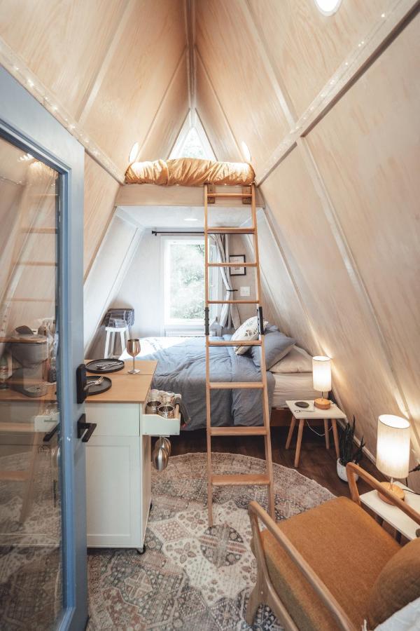 Apartament Blue Brambler Glamping A-Frame Rockbridge Zewnętrze zdjęcie