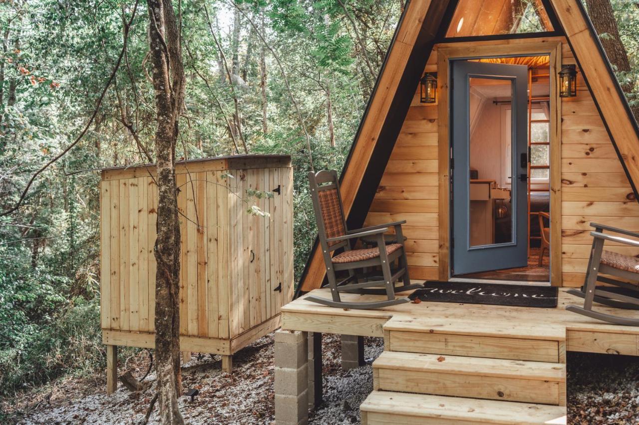 Apartament Blue Brambler Glamping A-Frame Rockbridge Zewnętrze zdjęcie