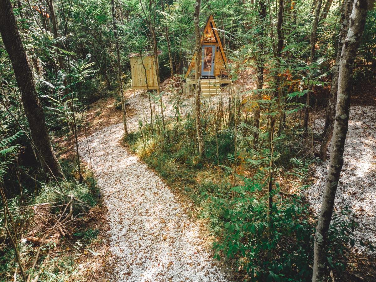 Apartament Blue Brambler Glamping A-Frame Rockbridge Zewnętrze zdjęcie