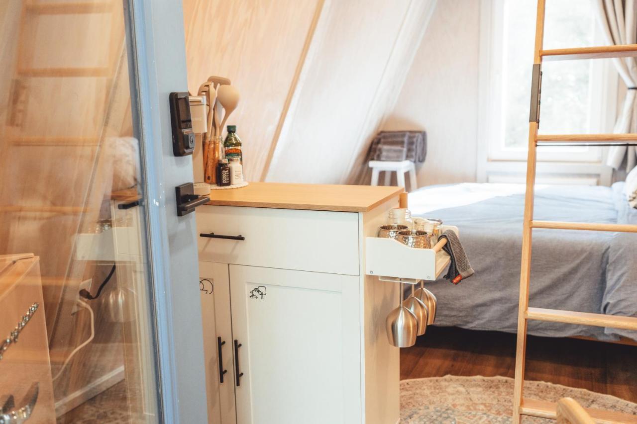 Apartament Blue Brambler Glamping A-Frame Rockbridge Zewnętrze zdjęcie