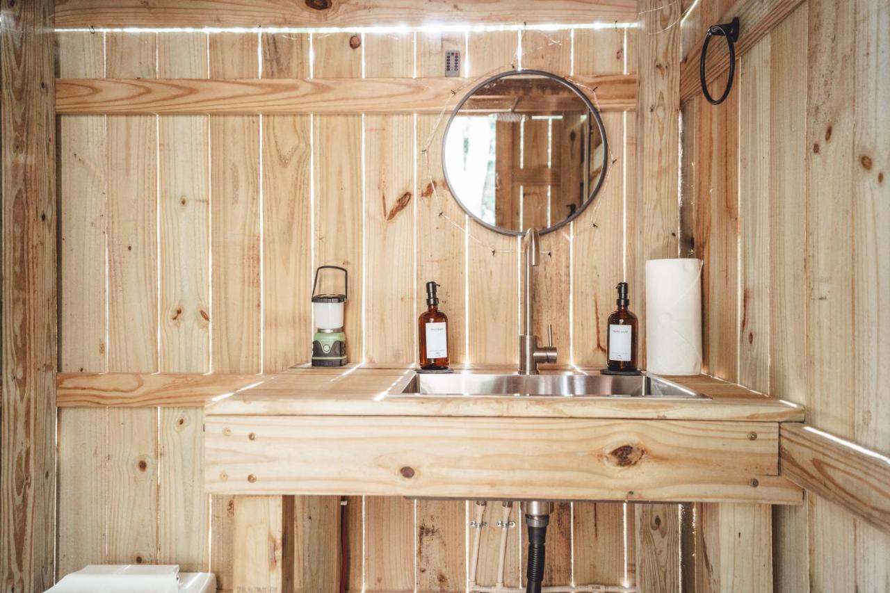 Apartament Blue Brambler Glamping A-Frame Rockbridge Zewnętrze zdjęcie