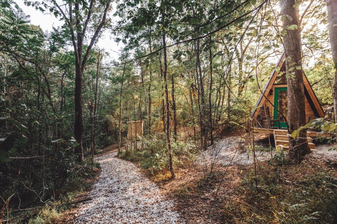 Apartament Blue Brambler Glamping A-Frame Rockbridge Zewnętrze zdjęcie