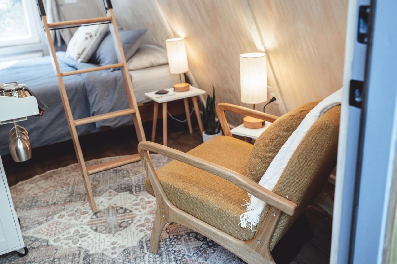 Apartament Blue Brambler Glamping A-Frame Rockbridge Zewnętrze zdjęcie