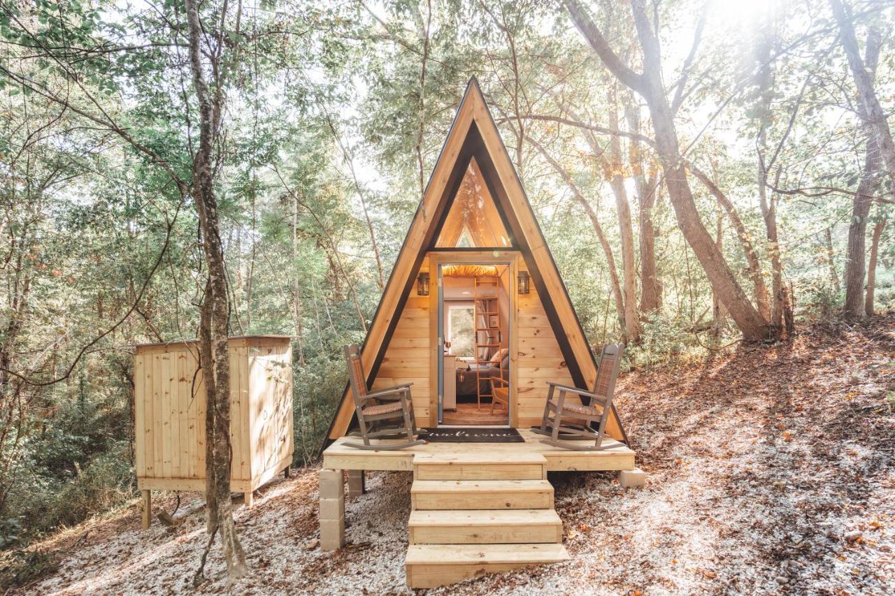 Apartament Blue Brambler Glamping A-Frame Rockbridge Zewnętrze zdjęcie