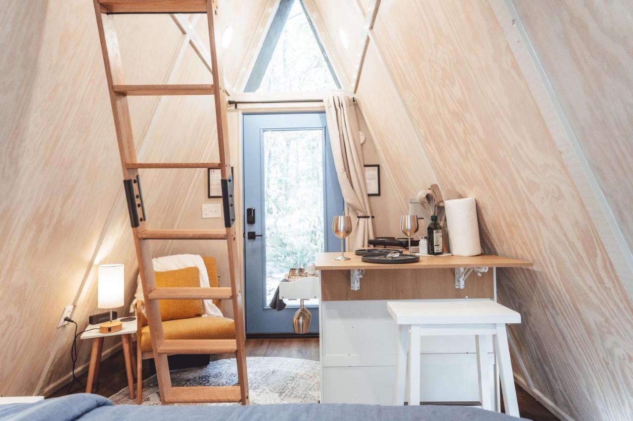 Apartament Blue Brambler Glamping A-Frame Rockbridge Zewnętrze zdjęcie